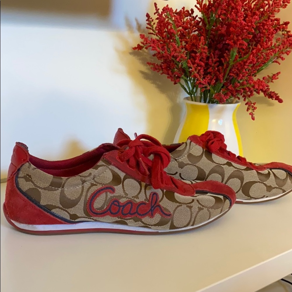 Coach tennis shoes